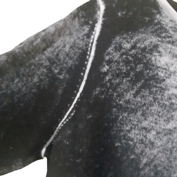 Bianca Nygard Women's Sweater Black Assymetric Hem Size Large (14-16) - Picture 4 of 6